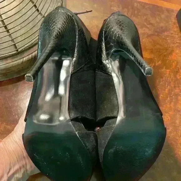 Steve Maddon NWOT Size 8.5 Tripplee Sexy 5” leather up bootie, Zipper Closure, - Picture 4 of 6